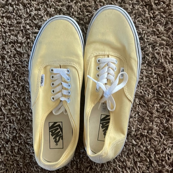 Yellow Vans authentic - Picture 1 of 4